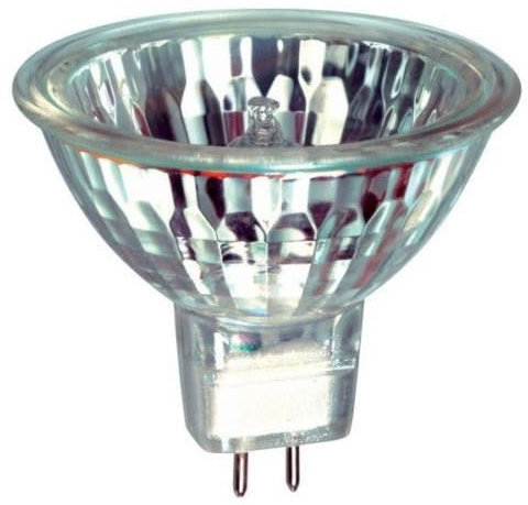CEW COLCHESTER ELECTRICAL WHOLESALE LTD 12volt 20Watt MR16 GU5.3 Halogen Dichroic Low Voltage Lamp Light Bulb