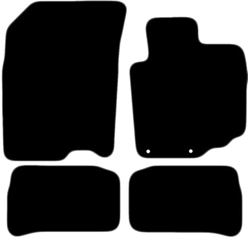 Suzuki Vitara 2015+ Onwards 4 Piece Set Car Mats UK-Made Tailored Fit Carpet Floor Mats Full Coverage Compatible Accessory Grey Trim