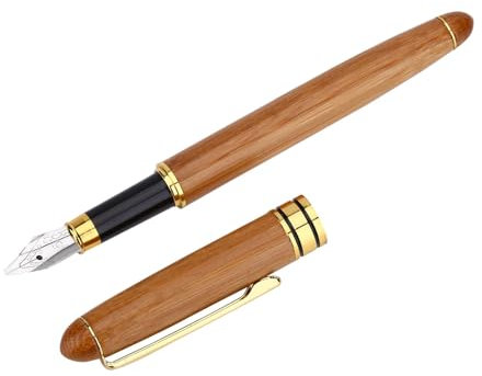 Kavolet Calligraphy Art Fountain Pen Broad Chisel Nib Writing Gothic Arabic Italic for Artists (Pen tip 1.5mm)