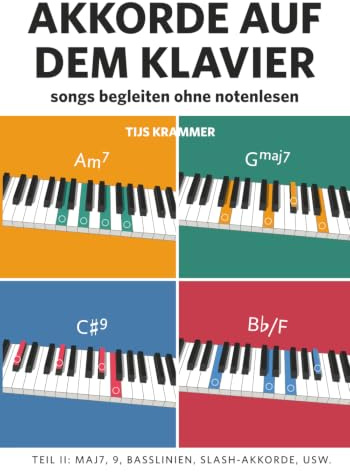 Akkorde auf dem Klavier, deel II: Songs begleiten ohne Notenlesen