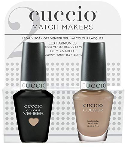 Cuccio Prima Ballerine de blush Match Makers Placage et laque kit