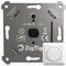 Zigtiger Dimmer Schalter, LED Dimmer 230V Drehdimmer Unterputz Dimmschalter für Dimmbare LED & Halogen 3-100W, Dimmer für LED Lampen, Ohne Klemmkrallen, Phasenabschnitt, Weiße Platten