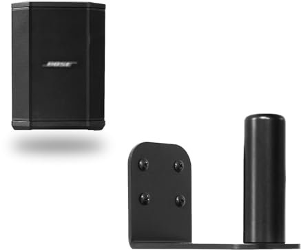 YipuVR Speaker Wall Mount for Bose S1 Pro Speaker,Sturdy Metal Speaker Stand Compatible with Bose S1 pro + Speaker,Durable Wall Mount Bracket