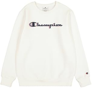 Champion pojkars Legacy Boy – stor logotyp tröja, vit, 15-16 år, Vit (Ww001), 15-16 år