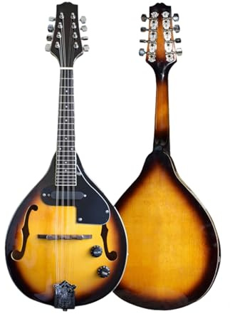 mandolina instrumento musical Mandolina eléctrica de 8 cuerdas adecuada para principiantes