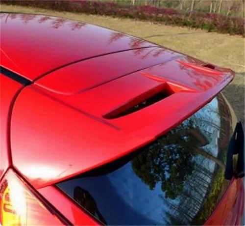 Auto Heckspoiler Für Ford Für Fiesta 2009-2013 Auto ABS Kunststoff Hinten Trunk-Boot Flügel Spoiler Zugehörigkeit Heckspoiler Wing