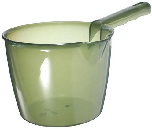 Alipis Paleta de agua de plástico, pala de baño de agua, cuchara de ducha, cuchara de baño, pala de agua, taza para lavar el cabello, indispensable para el hogar