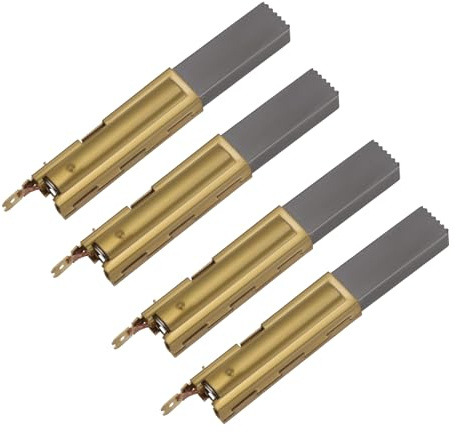 eMagTech 4pcs Motor Carbon Brushes 32mm x 11mm x 6.3mm Compatible with Karcher Compatible with Hoover Compatible with Vax Wet Vacuum BL21104 230260