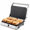 Ufesa Kilimanjaro Griglia Elettrica, Panini Press Grill, 2200W, Piastre Antiaderenti 34x23cm, Apertura 105-108º, Manico Termoisolante, Regolatore di Temperatura, Nero Inox