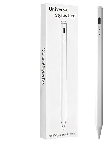 Stylet Android pour Samsung Galaxy Tab A9/A9Plus/A8/A8plus/A7/A7lite Tablette S Pencil Stylet pour écrans tactiles (Blanc)