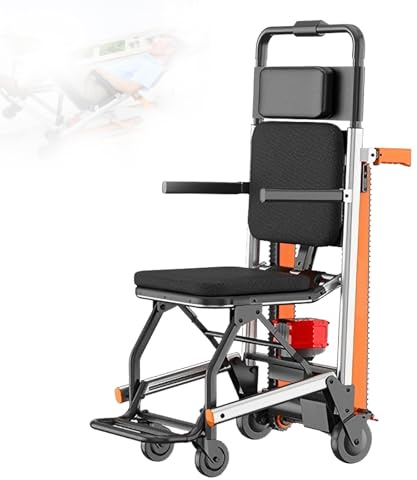 Elektrischer Treppenlift,Elektrischer Treppensteiger Mit Sackkarre,Faltbarer,Tragbarer Treppenstuhl,13-A-Lithiumbatterie,Für Ältere Patienten 13ah grey