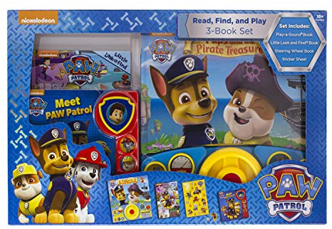 Nickelodeon PAW Patrol - Read, Find, and Play 3-Book Set - PI Kids