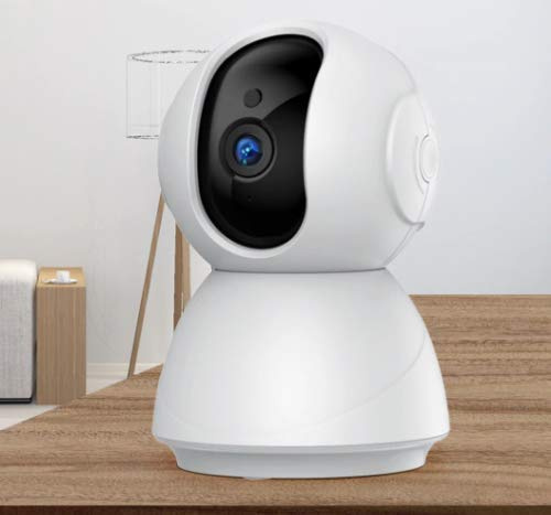 Dettagli sulla telecamera di sorveglianza IP Full HD, visione notturna WLAN, telecamera CCTV, telecamera 1080P.