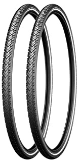 2 Stück 28 Zoll Protek Cross Fahrrad Reifen 37-622 Pannenschutz 28x1.4 Reflexstreifen