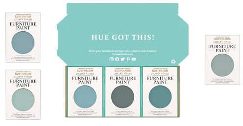Rust-Oleum Furniture Paint in Chalky Finish – Ocean Blues Tester Box