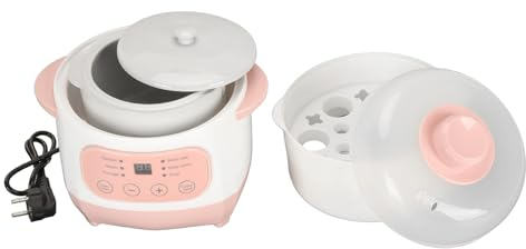 Smart Electric Stew Pot with Prevent Dry Burning, Ceramic Soup Pot for Home Kitchen, 1L (Norma Europea 220V)