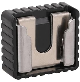 Soporte de zapata fácil de usar con tornillo de montaje de 1/4 pulgadas para trípode de flashes en accesorios de iluminación de cámara