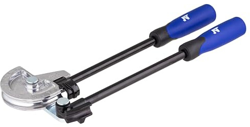 Cintreuse manuelle angle maxi 180 ° pour tube cuivre diamètre 12 mm Noyon et Thiebault | Poignées anti-dérapantes | tête graduée de 0 à 180° | crochet de maintien du tube | acier carbone et aluminium