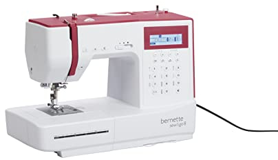 Máquina de coser Bernette Patchen para colchas, patchwork y 197 programas profesionales con ordenador 8 en 1