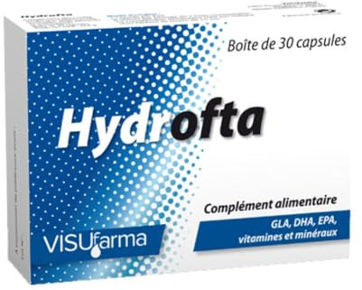 VISUfarma Hydrofta Complément Alimentaire 30 Capsules