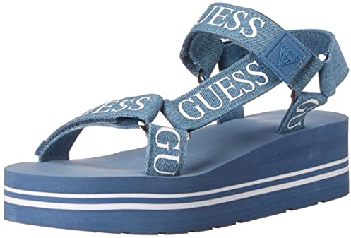Guess Avin Sandales compensées pour femme, 41 EU