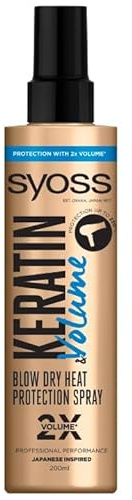 Syoss Keratin & Volym Hår Spray Värmeskyddande