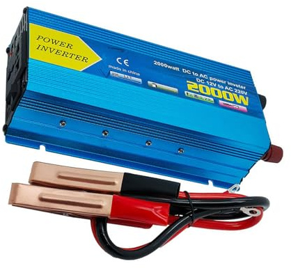 Inversores de potencia de senos modificados eficientes de 12 V CC a 110 V 220 V, alta conversión de energía para una salida estable en inversores de senos de viaje de camping