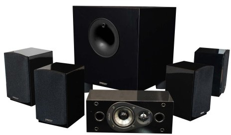 Energy 5.1 Take Classic Home Theater System (Set of Six, Black)