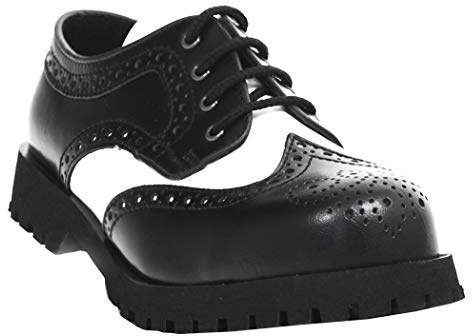 Boots & Braces - 4 agujeros - Budapest - negro/blanco, negro y blanco, 40 EU