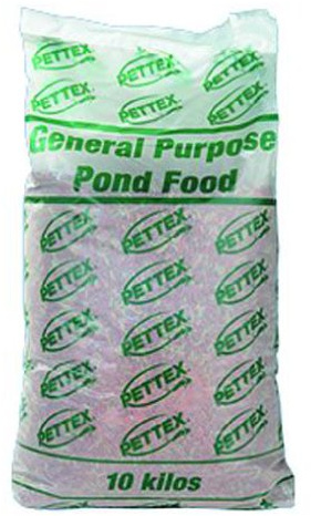 Pettex Complete General Purpose Orange Pond Sticks Fish Food, 10 kg, transparent