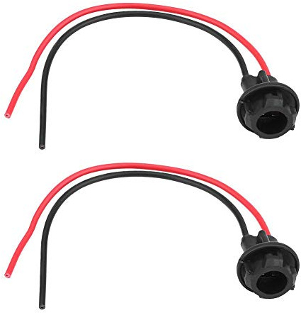 2Er Pack T10/W5W 168 194 Auto Lampenfassungen Für Fahrzeugbeleuchtung Robuste Steckverbindungen Zur Ersatzmontage In Innenraum, Rücklichter Scheinwerfer Mit Weichem Gummi Flexibilität Langlebigkeit