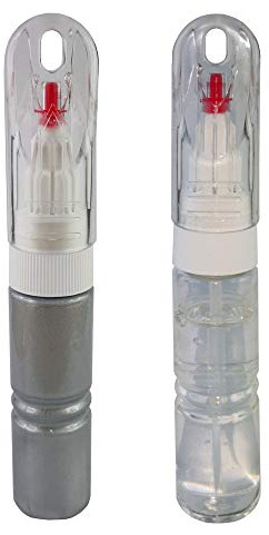 Lackstift Set mit Nadel+Pinsel im Farbton Grau 607 passend für Opel 24ml
