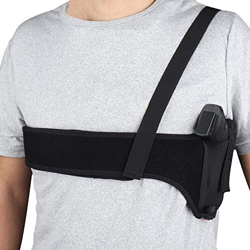 ACEXIER Tactical Gun Holster Schulter Neopren Belly Band Taillenpistolenholster Verdeckter Subcompact- und Compact-Pistolen