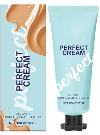 KOAHDE Tattoo Foundation Wasserfest,Narben Tattoo Concealer,Körper Make up Wasserfest,Langanhaltend CC Cream,Tattoo Abdeckung Creme,All Over Complexion Perfector,80G,1PC