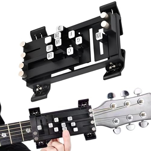 Gitarren Akkord Trainer - Gitarrenhelfer | Übungshilfe Für Musikbegeisterte Und Spieler Zum Akkordtraining Bei Lektionen