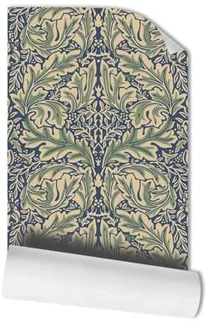 Pegatinas Pared Decorativas Hojas Verde Olivo Vinilos De Pared Decorativos No Tejidos Papel Pintado Autoadhesivo Dormitorio Pegatinas Decorativas Adhesivo Fácil De Quitar 38.6x320.6cm/1 roll