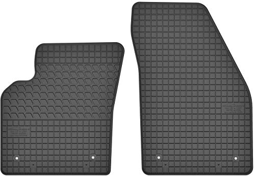 Gummimatten Vorne Gummi Fußmatten Satz für Volvo C30 (2006-2012) / S40 II / V50 (2004-2012) - 2-teilig - Passgenau