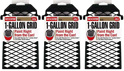 Wooster Brush R008 Snap Screen Bucket Grid, 1 Gal, 9 in L X 5 in W, Polypropylene, Green (Тhrее Pаck)