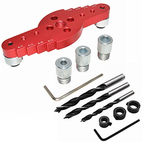 6mm 8mm 10mm Jig Tasche Loch Bohren Körner Locator Zentrum Dübel Guide Dübel Set Holzbearbeitung Werkzeuge