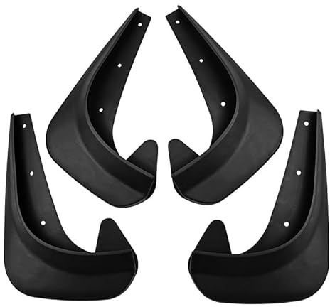 YYTERI 4 Pezzi Paraspruzzi Auto, per Fiat Panda 3 Series (Type 169) 2003-2012 Parafanghi Anteriori O Posteriori, Parafanghi Protettivi Schizzi Pneumatici