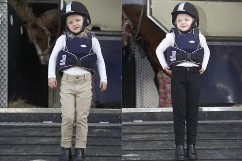 William Hunter Equestrian toggi showring childs jodhpurs - 26 - black