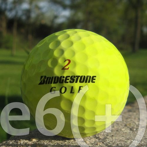 Bridgestone 25 E6 GELB LAKEBALLS/GOLFBÄLLE - QUALITÄT AAAA