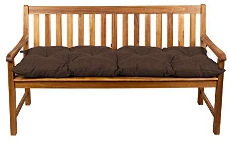 Gutekissen® Bankauflage Stuhlkissen Hollywoodschaukel Garten LS (120x60, Braun)