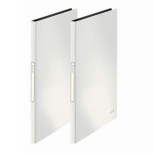 Leitz Solides Sichtbuch Polypropylen A4 (2 x weiß, 20 Hüllen)