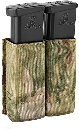 KRYDEX Gear Taktische 9MM Pistole Magazin Pouch Double Stack .40 45 ACP Pistole Mag Halter