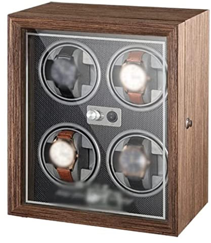REEKOS Uhren Aufbewahrungsbox Uhrenbox Uhrenschatulle Uhrenbeweger Für Automatikuhren Uhren Wickelbox Uhrenetui Für Ihre Familie Und Freunde Uhren-Organizer Uhrenkasten Uhrenkoffer (Color : B)