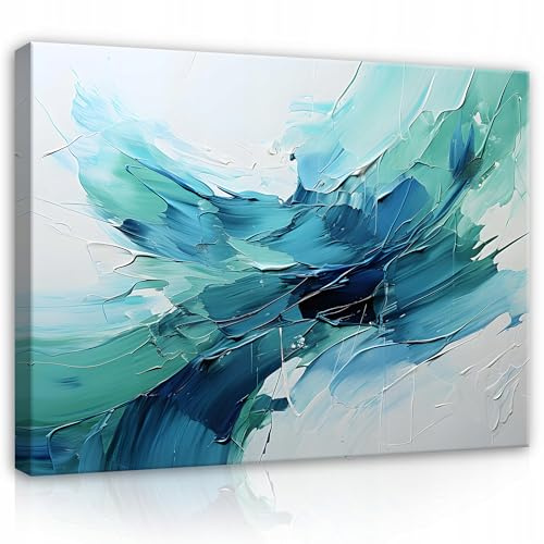 WallArena Leinwand Bilder 60x40 cm | Abstrakt, Leinwandbilder, Bild auf leinwand, Format: 60x40 cm (BxH) - einteilig auf Canvas Leinwand. Das Leinwand