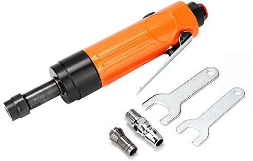 Miskall 1/4 Zoll Luft-Stabschleifer, 22000 U/min, pneumatischer Schleifer, gerader Schaft, Schleifen, Polieren, Elektrohandwerkzeug