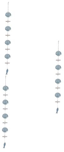 Cabilock 3stücke Mediterraner Stil Hängedekor Kreative Lebenspendant Für Innenräume Wohnaccessoires Seesternmotiven