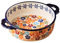 Lasagne Dish Baking Dishes With Handle, Small Casserole Dish For Oven Ceramic, Round Lasagna Pan Deep